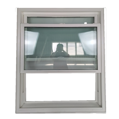 Cuadro de plástico de doble acristalamiento Ventana de cabina doble colgada con material de malla de pantalla de nylon