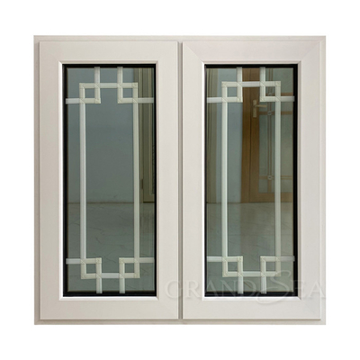 Decoración de casas modernas Ventanas de impacto con hardware calificado y tipo de cortina colgante