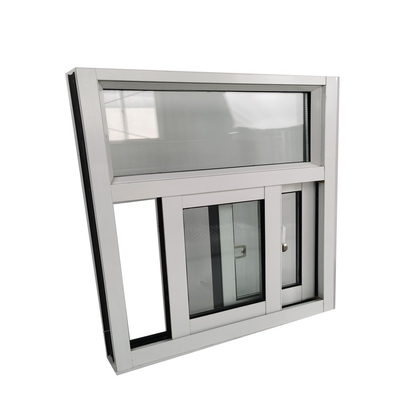 Diseño moderno de ventanas de vidrio correderas insonorizadas para edificios comerciales