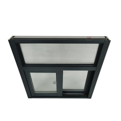 Diseño moderno de ventanas de vidrio correderas insonorizadas para edificios comerciales