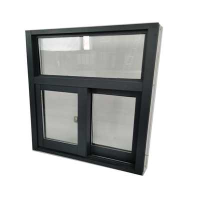 Diseño moderno de ventanas de vidrio correderas insonorizadas para edificios comerciales