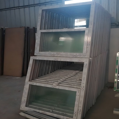 Cuarto de estar moderno tipo cortina colgante de aleación de aluminio triple vidrio puertas y ventanas correderas