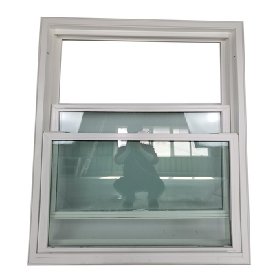 Cuadro de plástico de doble acristalamiento Ventana de cabina doble colgada con material de malla de pantalla de nylon