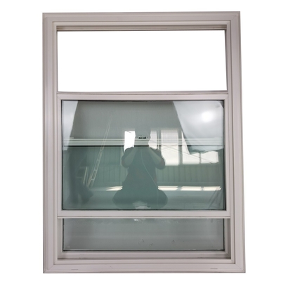Cuadro de plástico de doble acristalamiento Ventana de cabina doble colgada con material de malla de pantalla de nylon